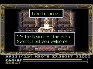 Screenshot Thumbnail / Media File 1 for Ys IV - Mask of the Sun (Japan) [En by Aeon Genesis v2.0]